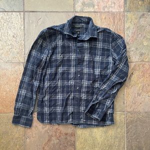 Banana Republic blue Courdoroy button down